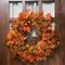 24" Autumn Harvest Maple Leaf with Berries Wreath